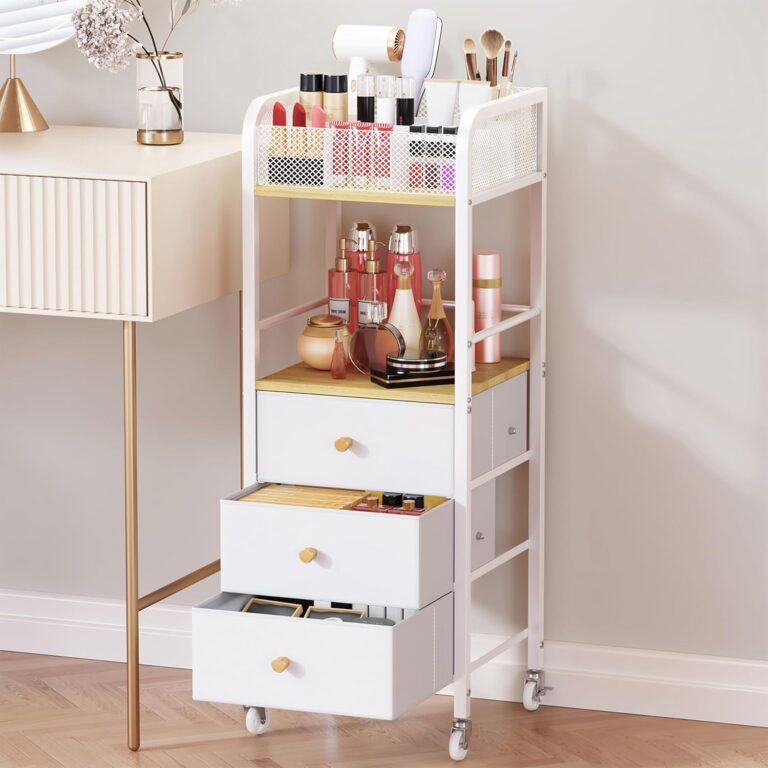 3-Drawer Makeup Cart Organizer
